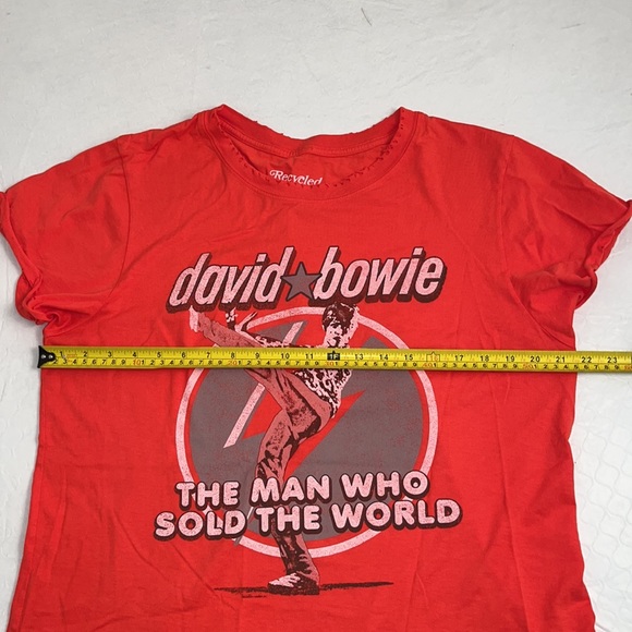 Recycled Karma David Bowie The Man Who Sold The World short sleeve t-shirt - Picture 7 of 11